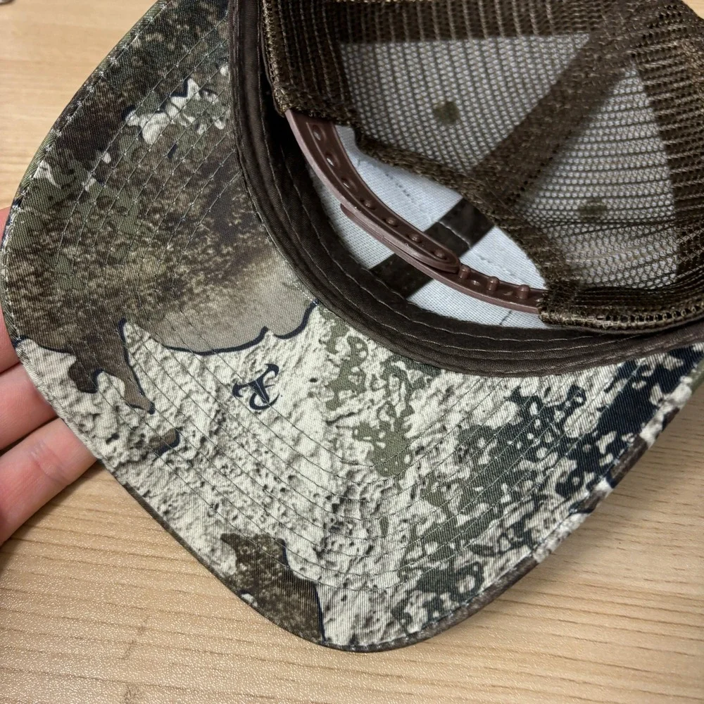 TrueTimber Hat Cap Snapback Brown Camo Minnesota GO Athletic‎ Apparel Co Hunting